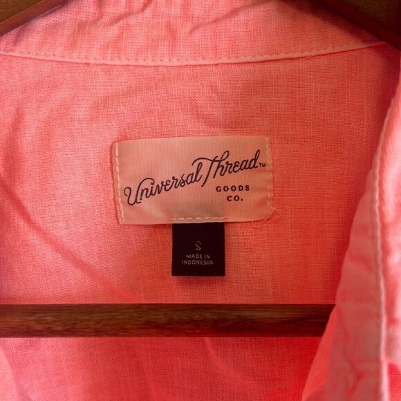 Cropped Button-Down Shirt, Long Sleeve Top, Casual Blouse, Women's Fashion - Picture 4 of 5